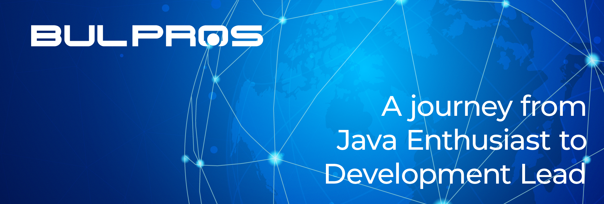 A journey from Java Enthusiast to Development Lead